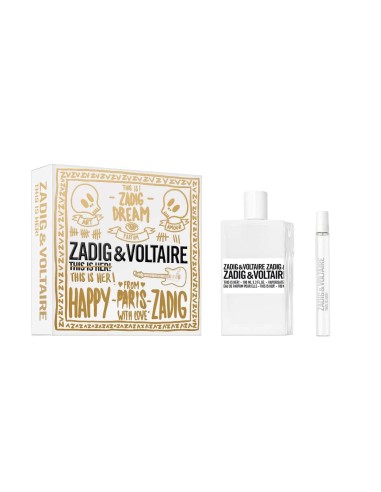 Zadig & Voltaire - This is her! Giftset - Eau de Parfum 3.4 OZ + 10 ml