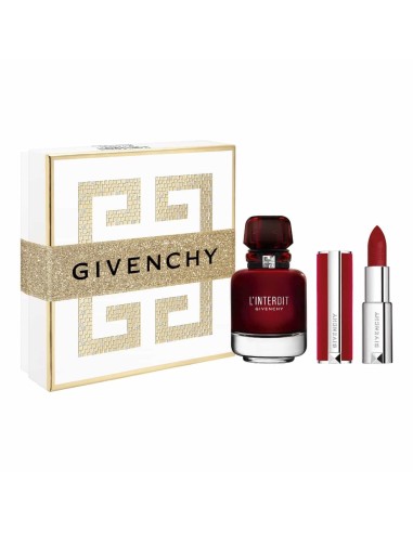 Givenchy - Gift Set L'Interdit - Eau de Parfum Rouge 1.7 OZ + 1 produit