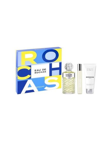 ROCHAS - Set Eau de Rochas - Eau de Toilette 3.4 OZ + 2 products