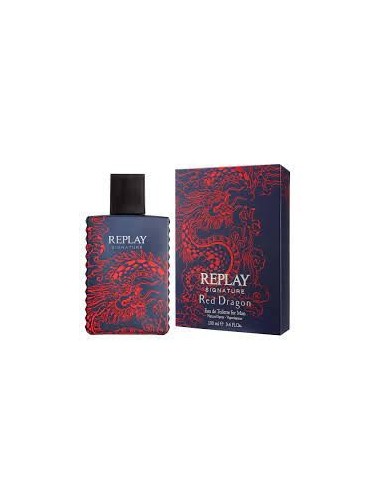 Replay - signature red dragon for him - Eau de toilette Spray 3.4 OZ