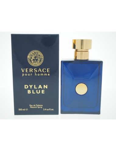 VERSACE DYLAN BLUE(M)EDT SP 3.4oz(LI FREE)                                                           